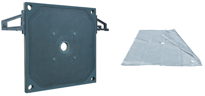 污泥壓濾機(jī)濾板濾布